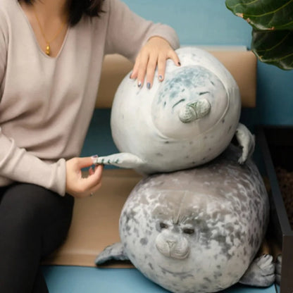 Foca Morbida Rotonda Peluche per Bambini da Coccolare | Bellacosta