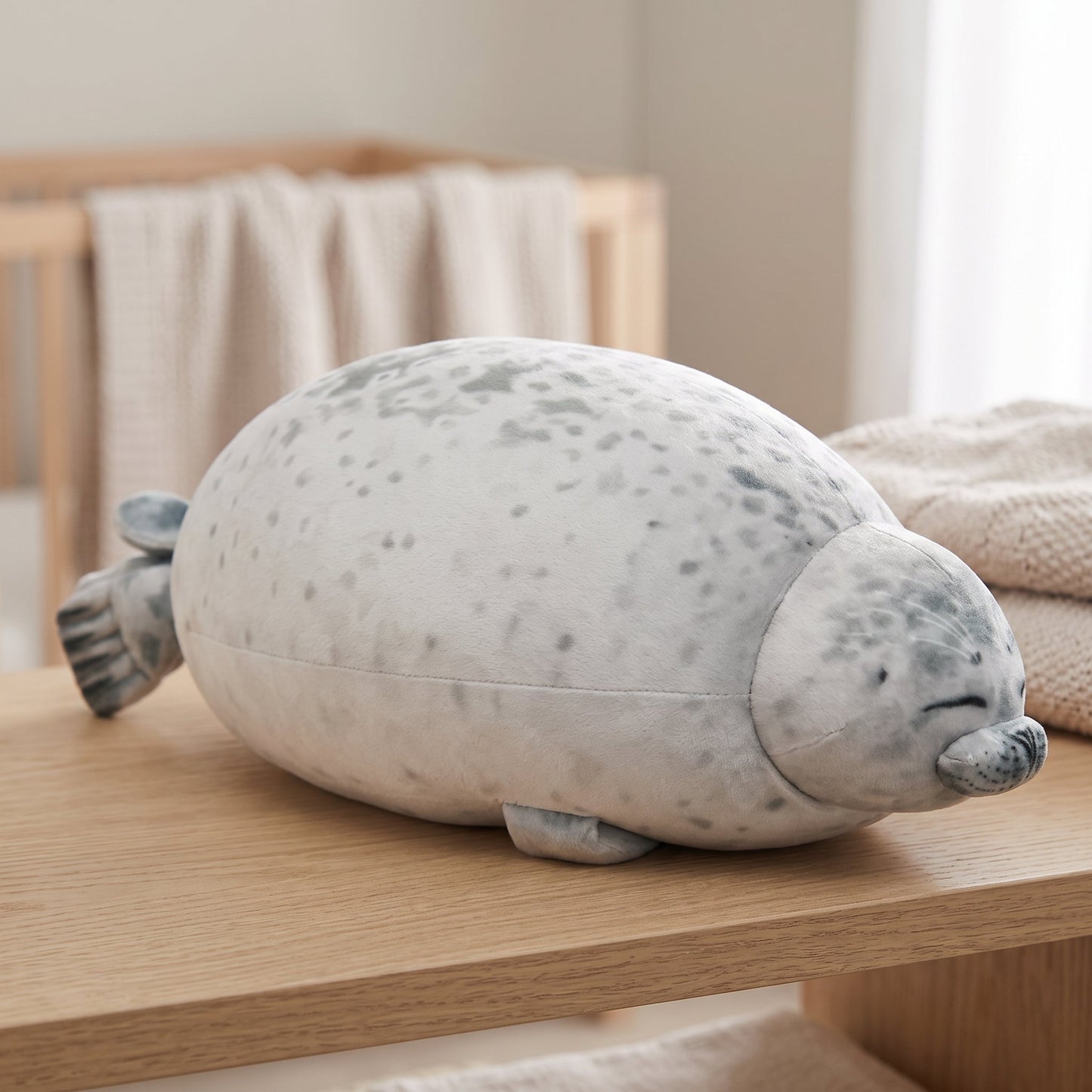 Foca Morbida Rotonda Peluche per Bambini da Coccolare | Bellacosta