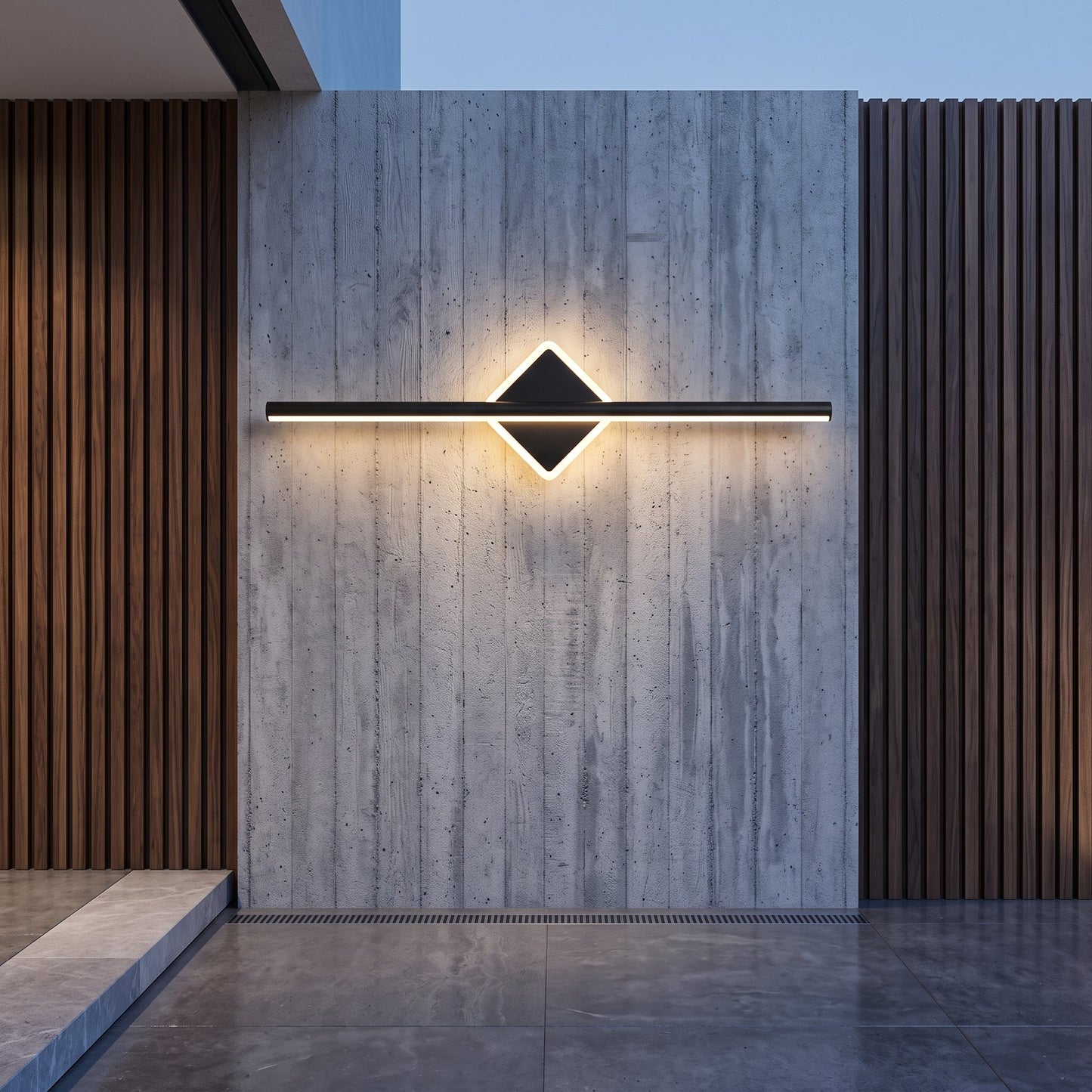 Lineare LED Dimmerabile con Barra Sottile Lampada Parete | Valladoro