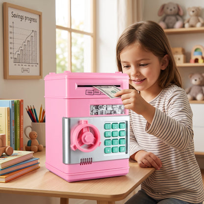 Elettronica Mini Cassaforte Risparmio con Codice Skarbonka Bambini | Montefiaba