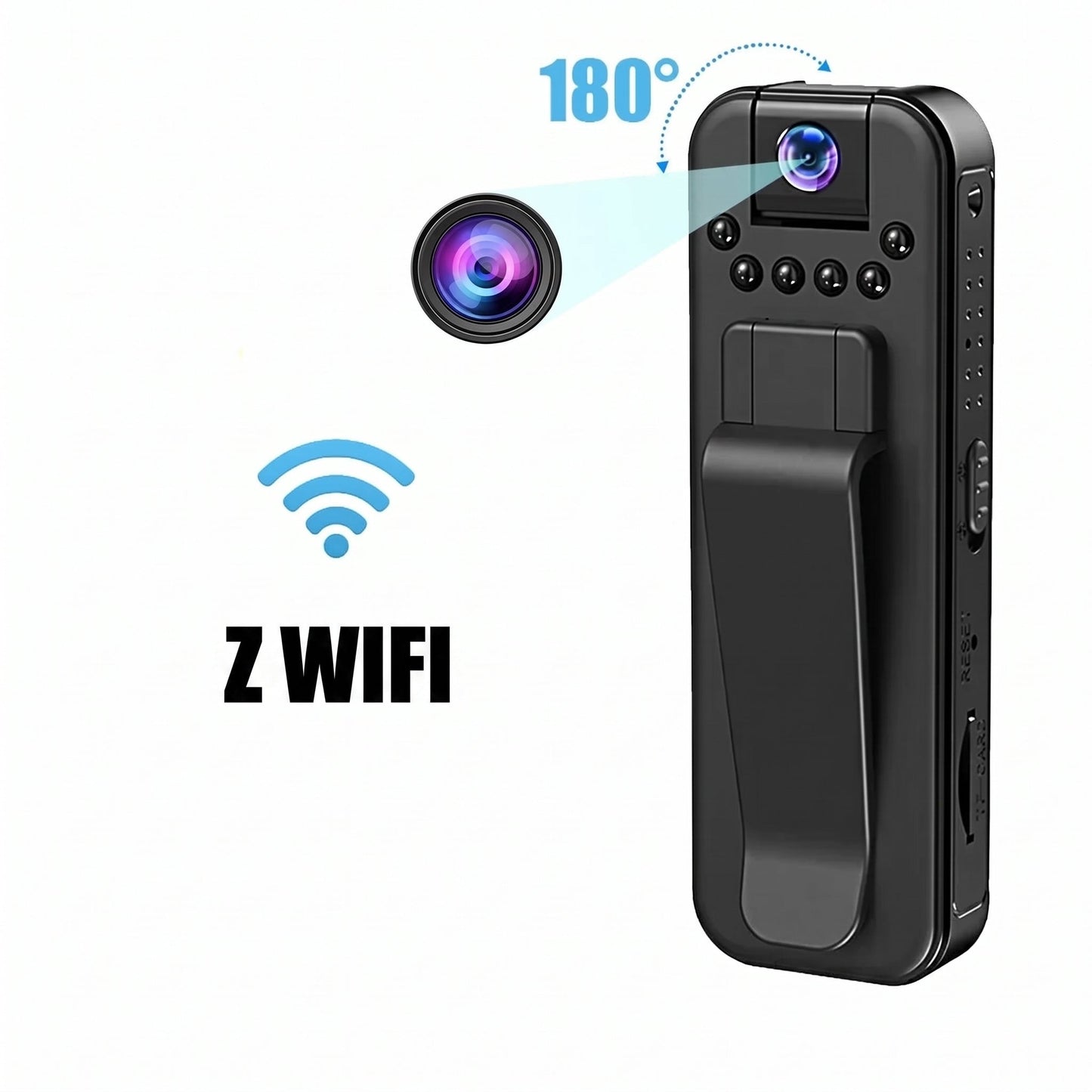 Mini Telecamera WiFi 1080P Portatile con Visione Notturna | Montefiora