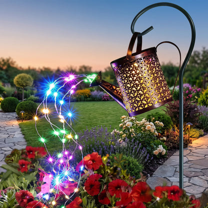 Solare Retro Decorativo Lampada a Forma di Annaffiatoio | Fonteserena