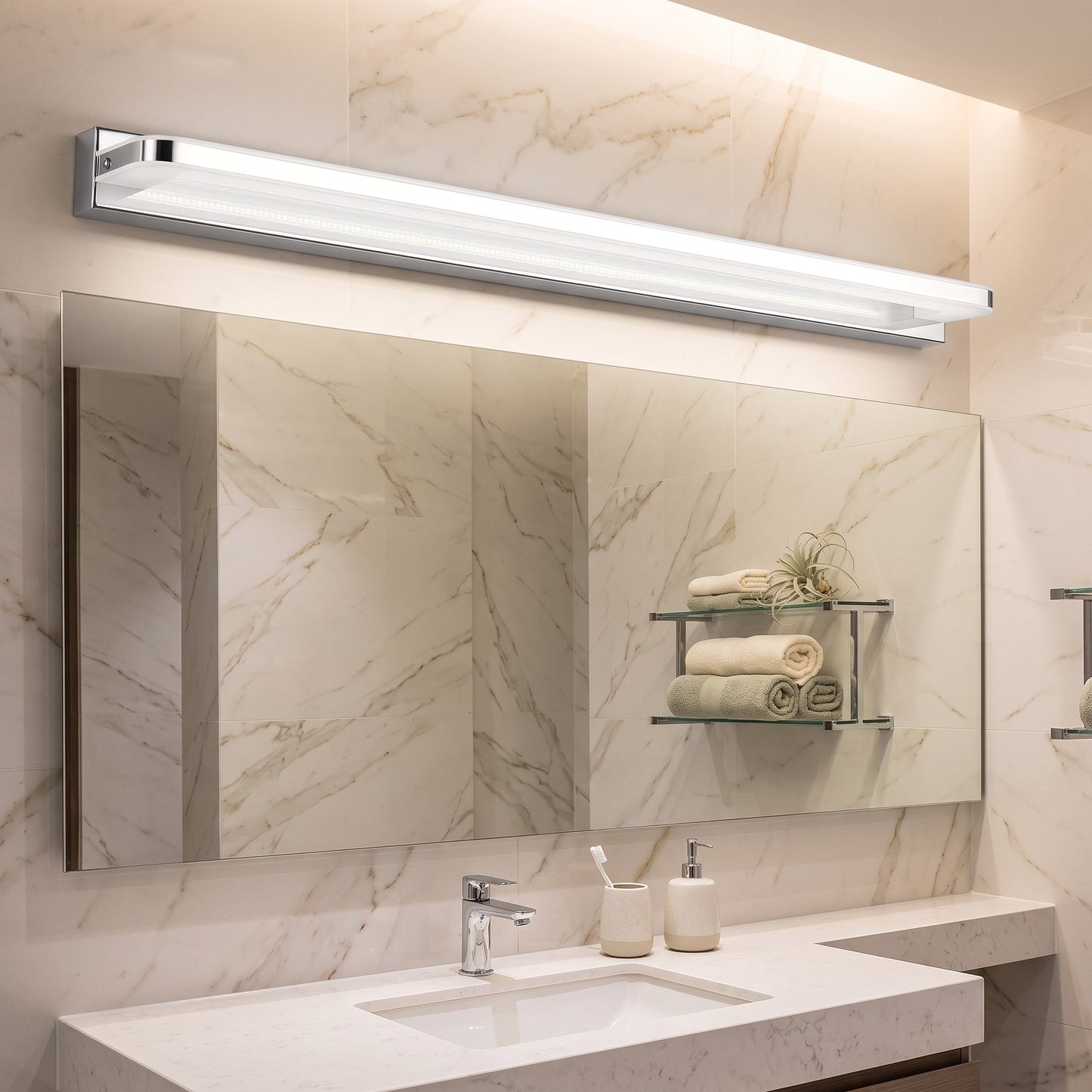 Lampada LED da Parete per Specchio Bagno Moderna | Casariviera