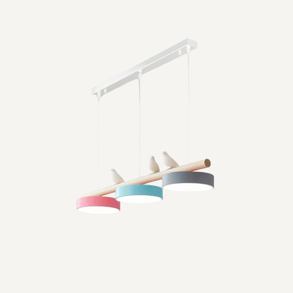 Lampada a Sospensione LED con Uccellini Decorativi | Cielavia