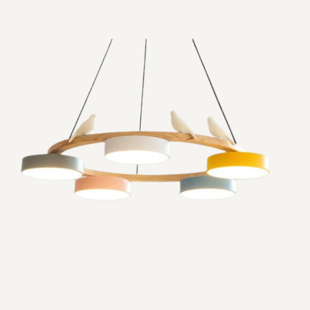 Lampada Sospensione LED Bauhaus Colorata Design Artistico | Valloro