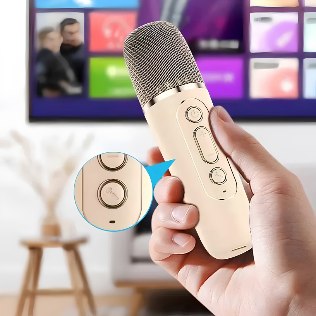 Karaoke Portatile con Microfoni Wireless e Altoparlante | Montevista