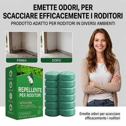 Repellenti Compatti per Casa Giardino e Garage Set di 12 Pezzi | Dorabella