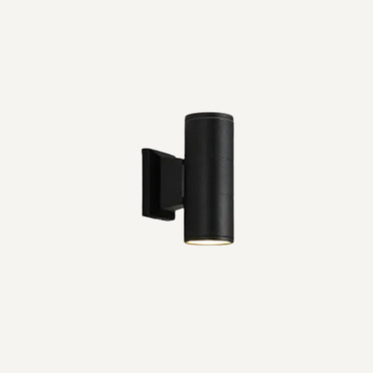 Illuminazione Cilindrica Moderna Up Down LED Parete Esterna | Bellafiora