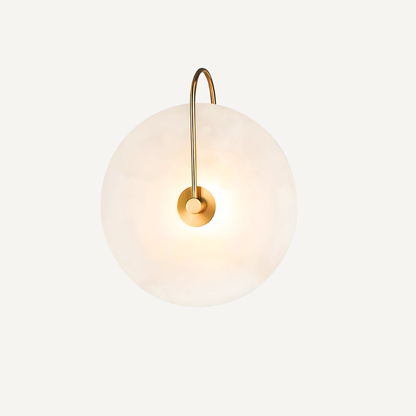 Lampada da Parete LED in Marmo Circolare | Casacortile