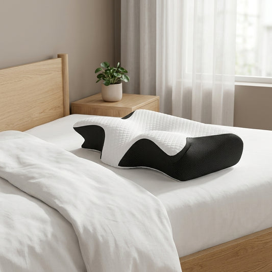 Cuscino Ortopedico Ergonomico Supporto Collo Schiena Memory Foam | Caramora