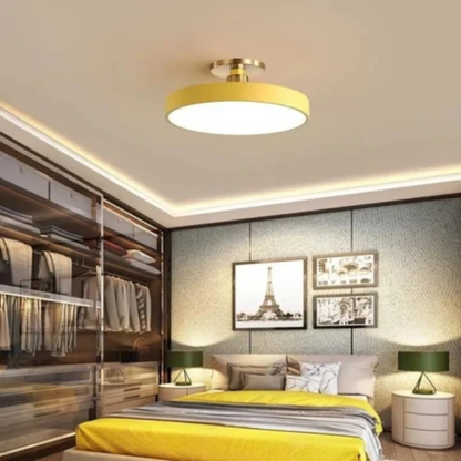 Lampada LED Rotonda da Soffitto Moderna a Montaggio Superficiale | Bellabelvedere