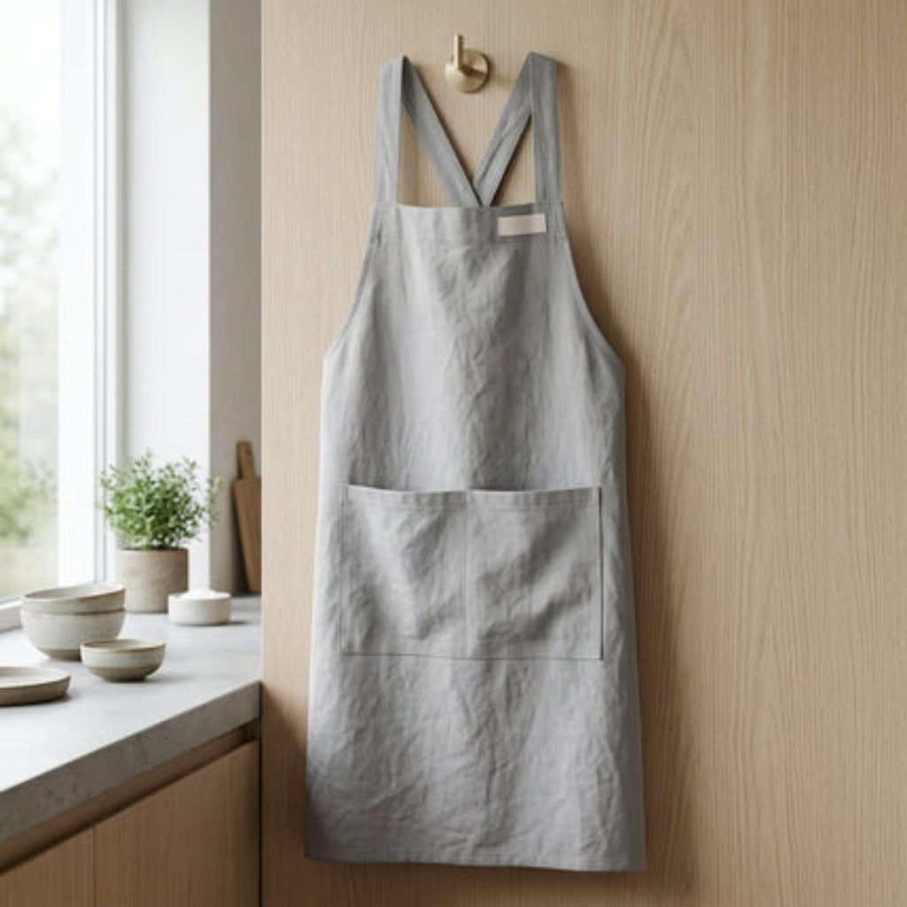 Grembiule Incrociato con Tasche per Cucina | Xarvion