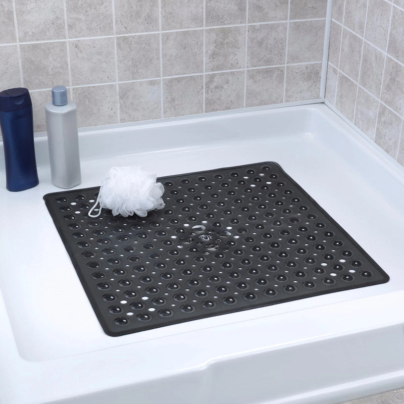 Tappetino Quadrato Antiscivolo con Ventose e Drenaggio | Aquasaldo