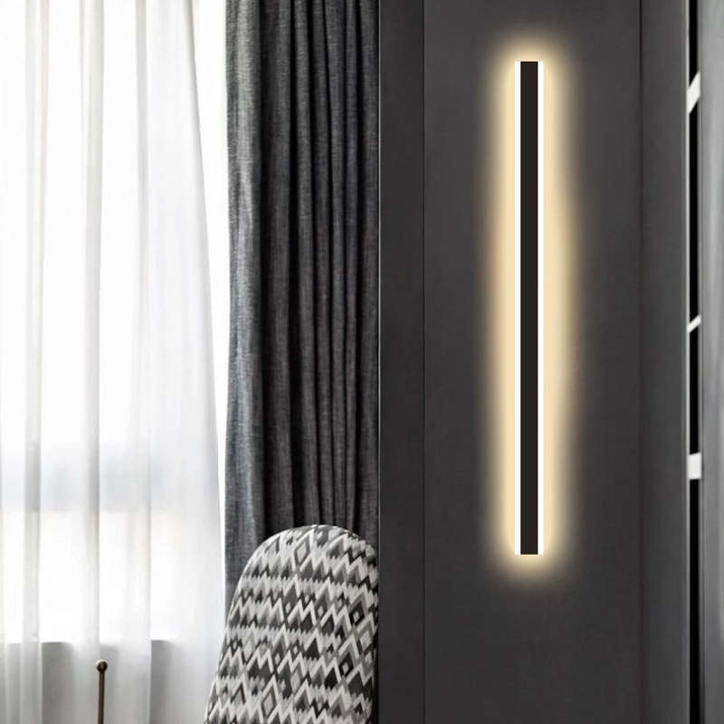 Lampada da Parete Esterna Lineare Moderna | Raggio