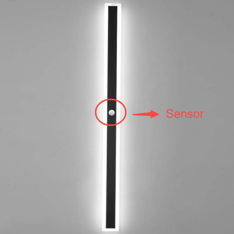 Lampada da Parete Esterna Lineare Moderna | Raggio