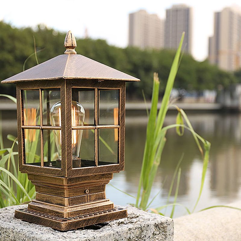 Lampada da Esterno Classica per Pilastro da Giardino | Fontecasa