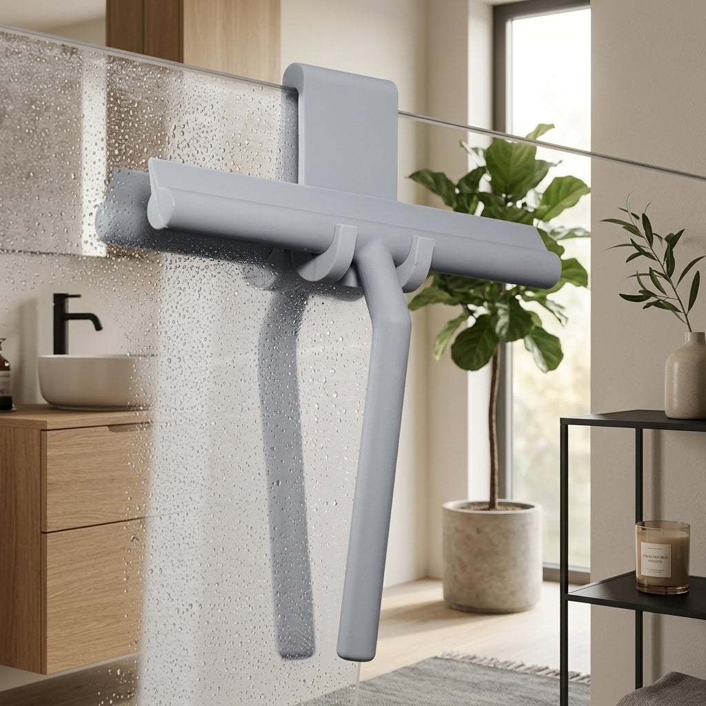 Tergivetro Doccia in Silicone con Supporto da Parete | Vetralto
