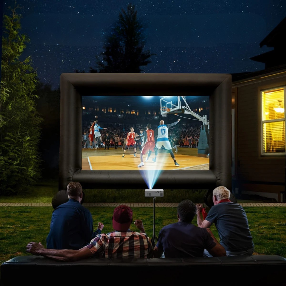 Mini Proiettore LED HD Portatile 3000 Lumen per Home Theater e Outdoor | Tatrelka