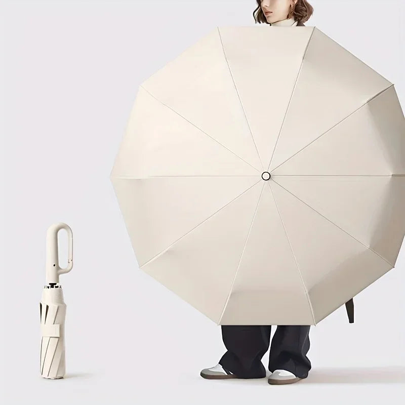 Ombrello Automatico Pieghevole Resistente al Vento Grande 105 cm | Amarosa