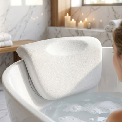 Cuscino Ergonomico per Vasca con Ventose Antiscivolo | Xelvarin