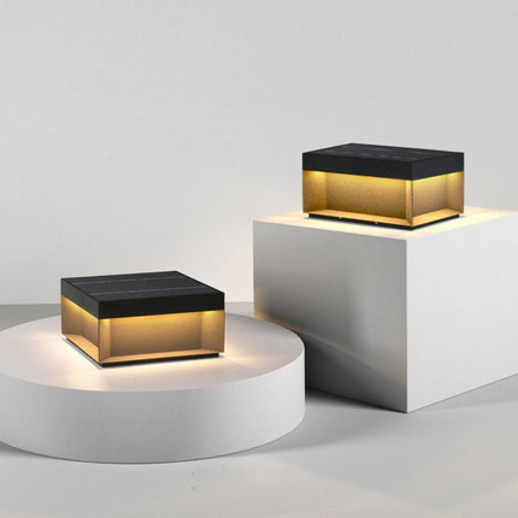 Lampada LED Moderna da Esterno per Pilastro con Design Quadrato | Casalucente