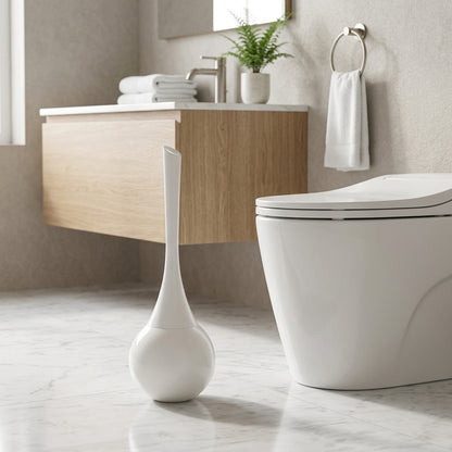 Portascopino da Bagno Moderno con Scopino Elegante | Auradoro