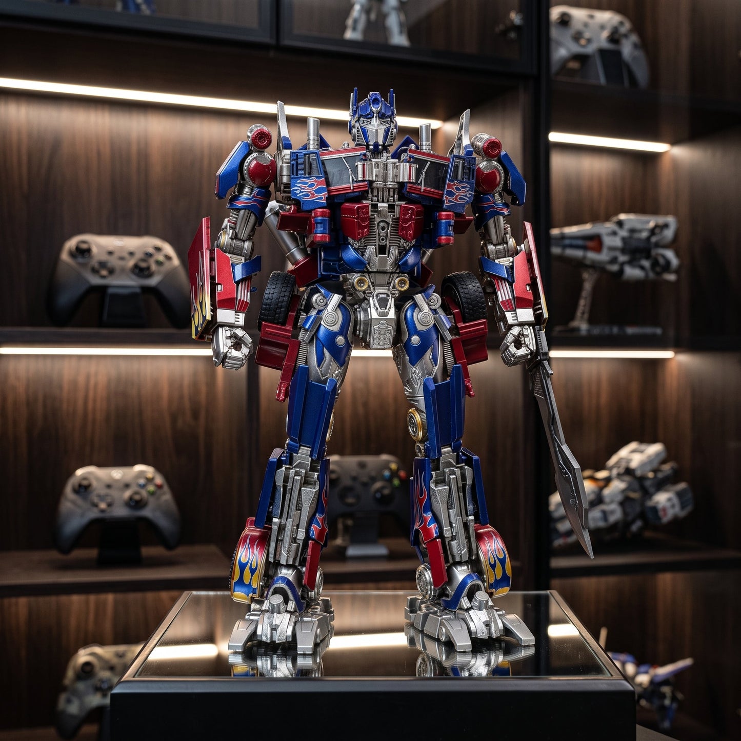 Robot Trasformabile 30cm con Accessori Giocattolo | Bellafelice