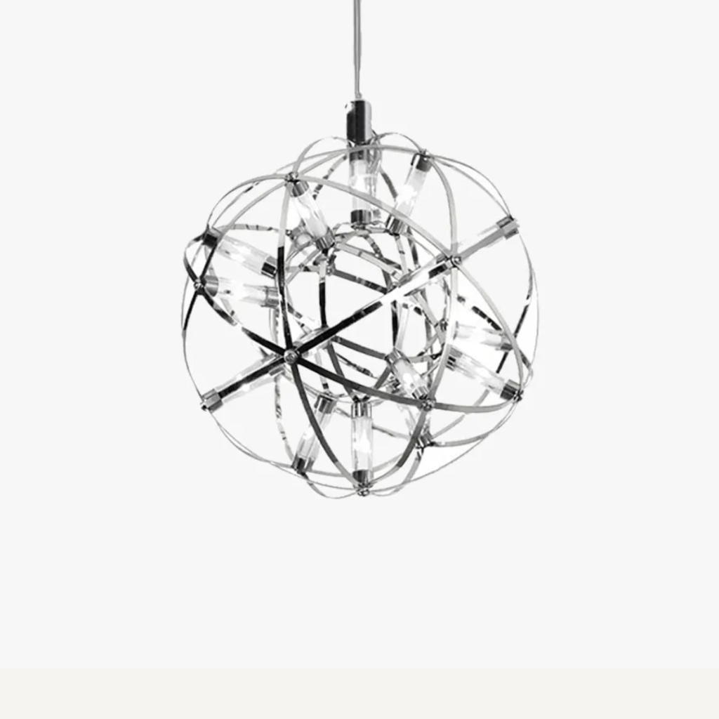 Lampada LED Sferica Moderna a Sospensione con Chandelier | Montefelice
