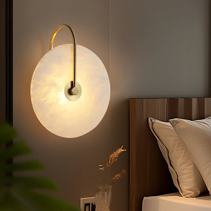 Lampada da Parete LED in Marmo Circolare | Casacortile