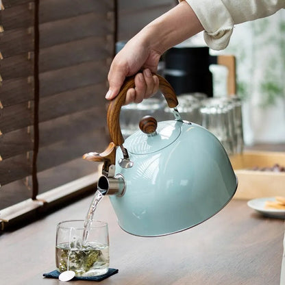 Bollitore in Acciaio Inox 2,5L/3L con Fischietto per Induzione | Felicetta