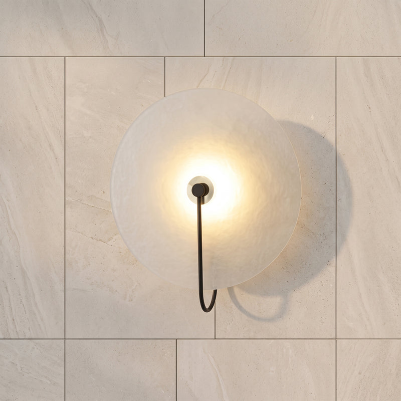 Lampada da Parete LED in Marmo Circolare | Casacortile