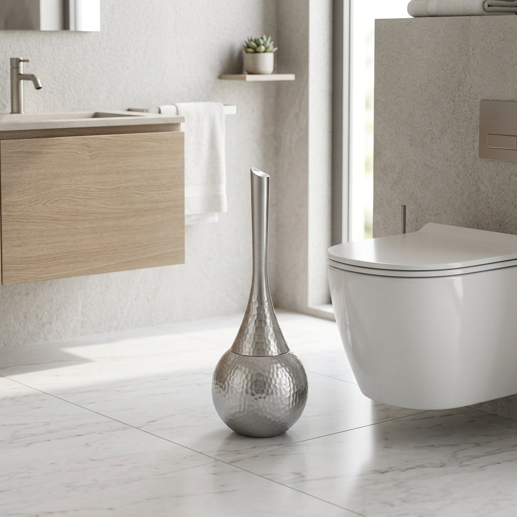 Portascopino da Bagno Moderno con Scopino Elegante | Auradoro
