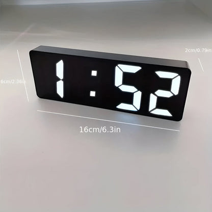 Sveglia Digitale LED con Display a Specchio | Lucentia