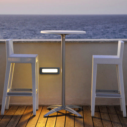 Lampada Parete Cristallo Scanalato Ottone LED con Luce Doppia | Calavento