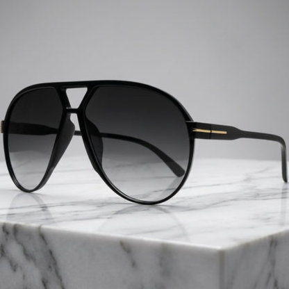 Occhiali da Sole Aviator Leggeri con Lenti Quadrate Oversize per l’Estate | Dorafiore