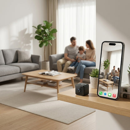 Telecamera Mini WiFi 1080p con Rilevamento Movimento | Campoluce