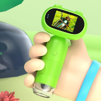 Microscopio Digitale Portatile Bambini 1000x Schermo IPS | Montevento