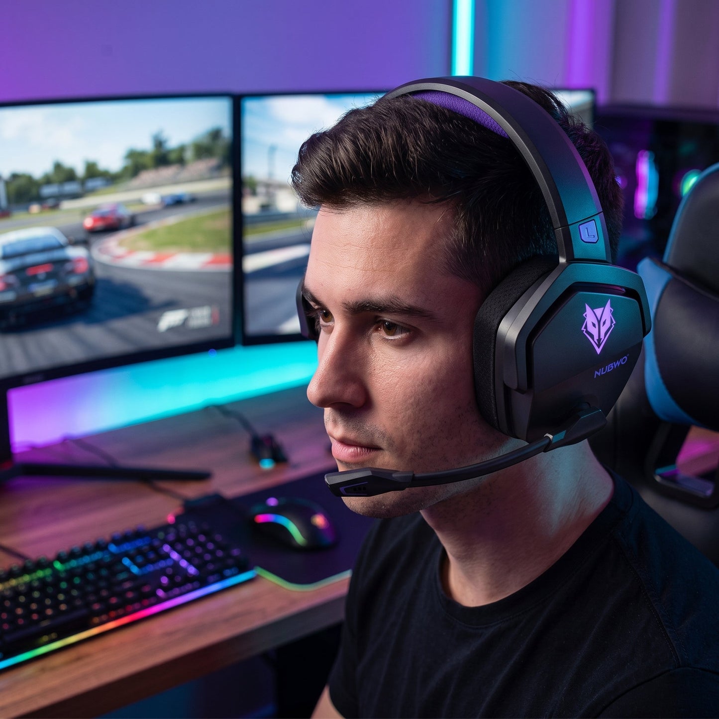 Cuffie Gaming Wireless Dual Con Microfono Cancellazione Attiva Rumore | Altamora