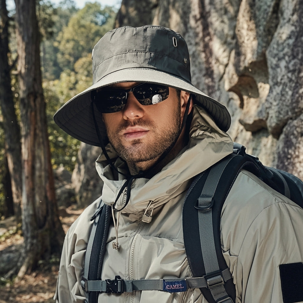 Cappello da Sole con Protezione UV e Fori di Ventilazione per Esterni | Emiluce