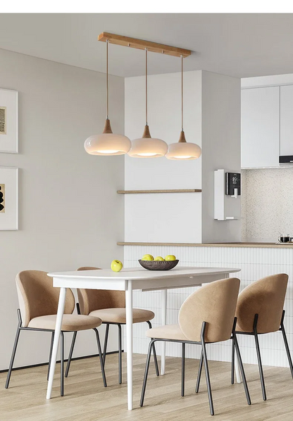 Lampada a Sospensione Moderna in Legno | Amber