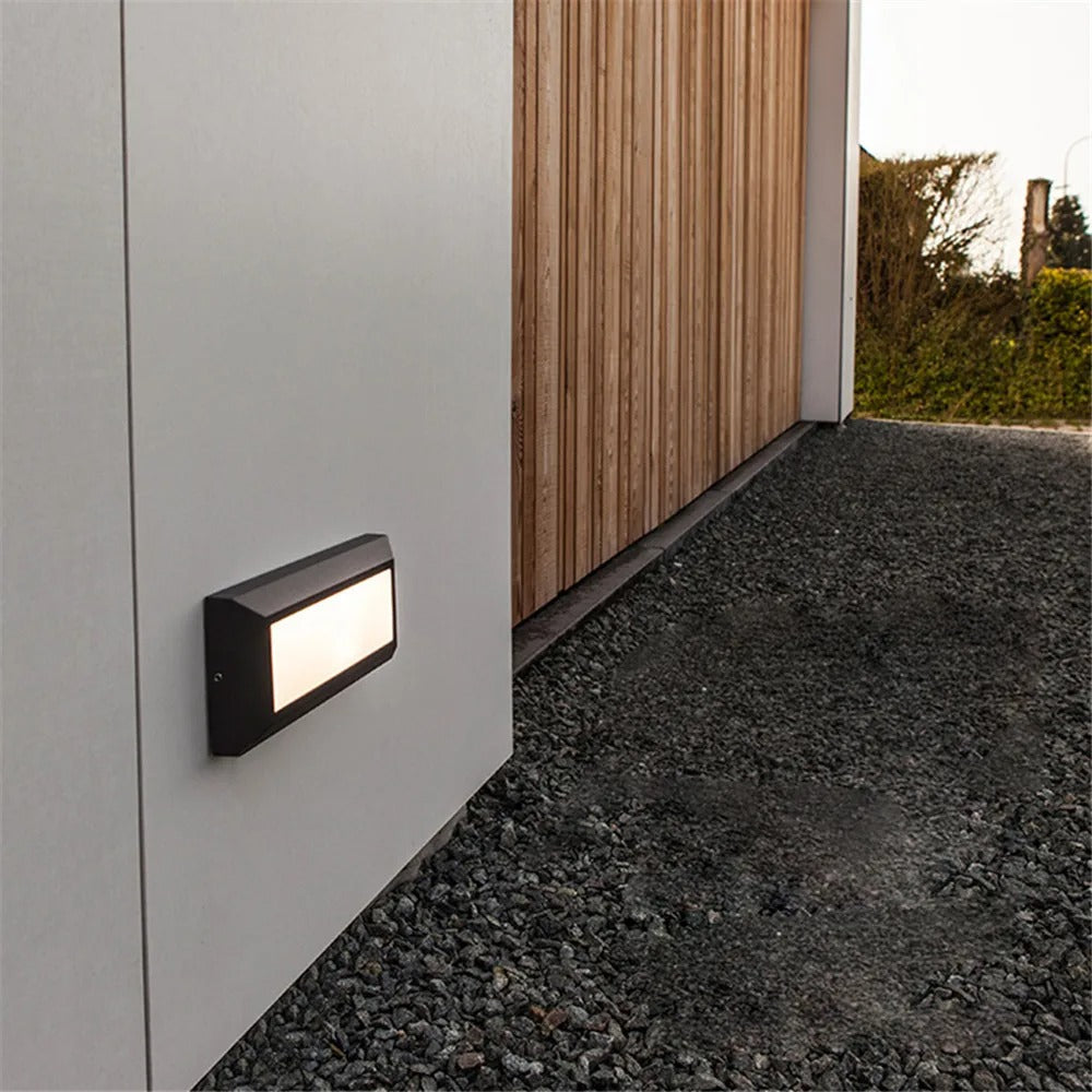 Lampada LED da Parete Incasso Gradini IP65 Luce Discendente | Casafiora