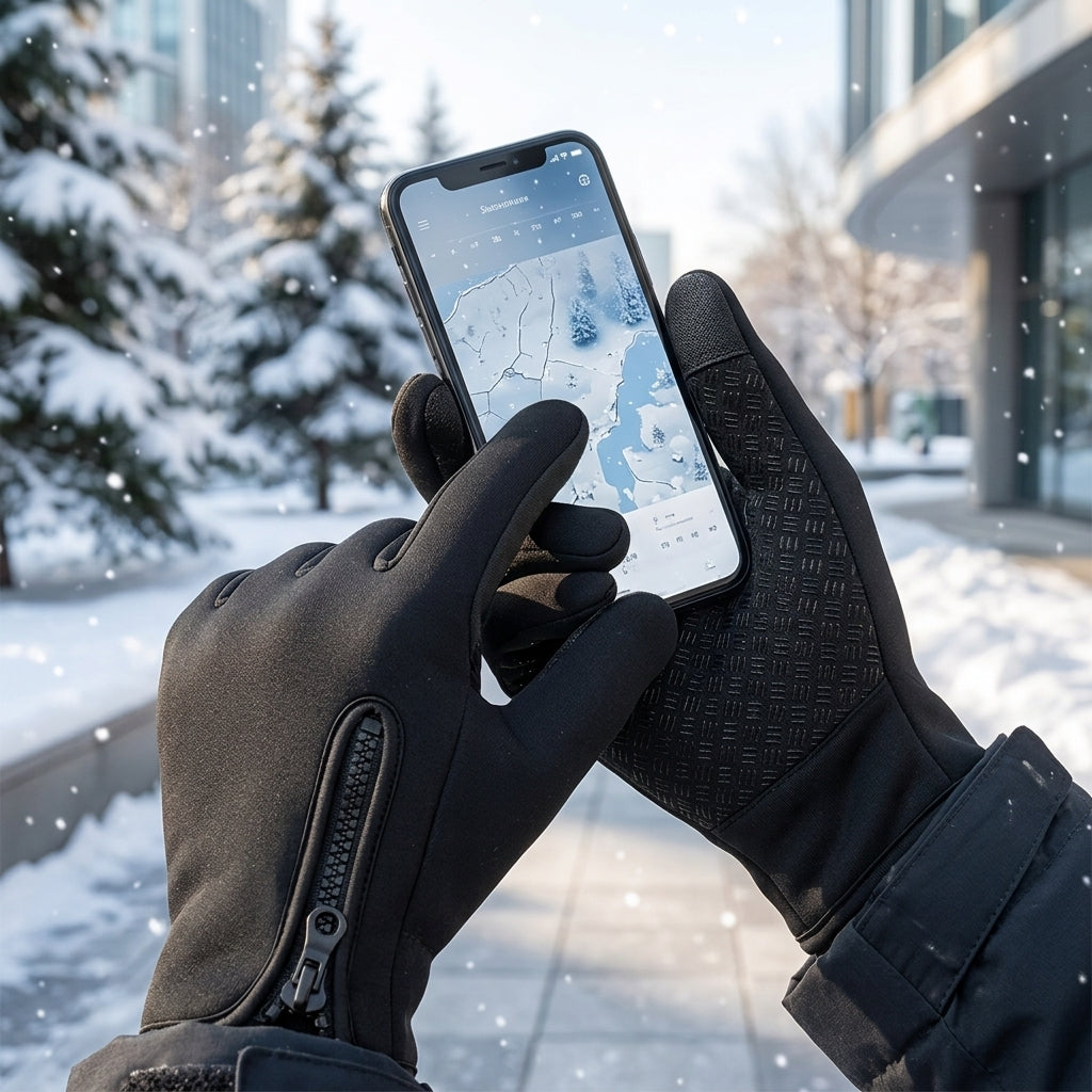 Guanti Termici Invernali Touchscreen Antiscivolo per Ciclismo Sci | Bellaroma