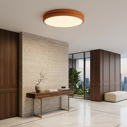 Lampada da Soffitto a Plafoniera con Doppio Strato e Design Rotondo | Fiorenzaia