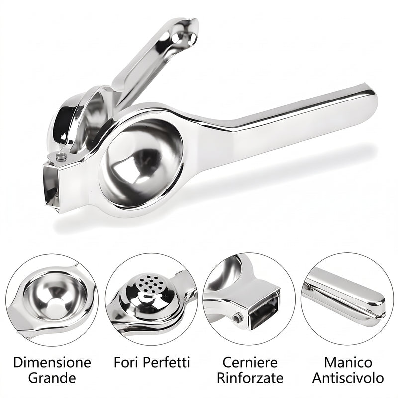 Spremiagrumi Manuale in Acciaio Inox Professionale | Agrumio