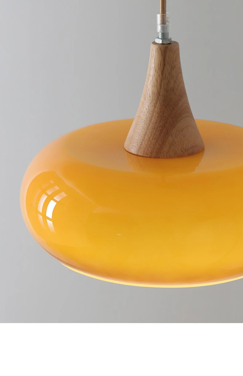 Lampada a Sospensione Moderna in Legno | Amber