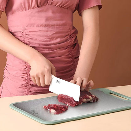 Tagliere Reversibile Acciaio e Plastica da Cucina | Cucivio