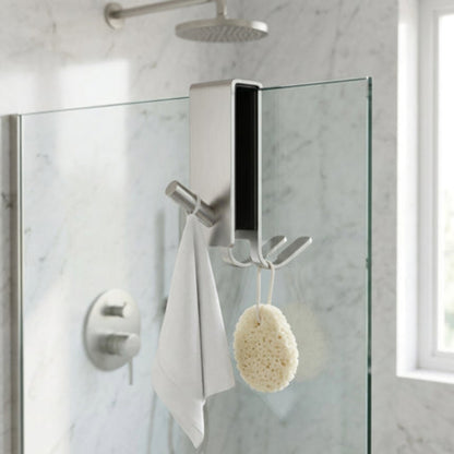 Gancio Porta Doccia Doppio Acciaio Inox | Norvexi