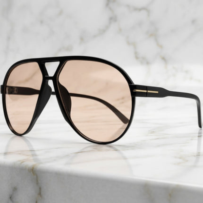 Occhiali da Sole Aviator Leggeri con Lenti Quadrate Oversize per l’Estate | Dorafiore