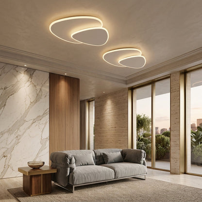 Moderna Ovale Lampada LED Sospensione Telecomando Regolabile | Brillantia