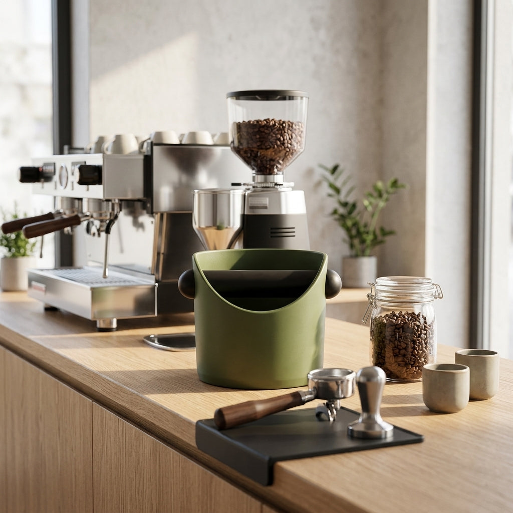 Contenitore Battifondi Antiscivolo per Fondi di Caffè Espresso | Cafferello